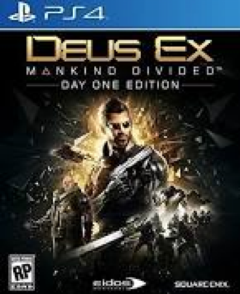 PS4 Deus Ex Mankind Divided - Day One Edition - DLC MAY NOT BE INCLUDED