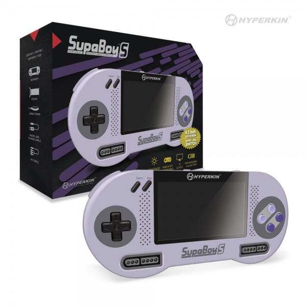 SNES Supaboy S Slim - Portable SNES system HW - Hyperkin - NEW