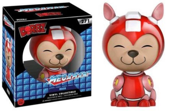 Gamer Toys - Action Figure - POP Vinyl - Dorbz - Megaman - Rush - NEW