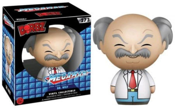 Gamer Toys - Action Figure - POP Vinyl - Dorbz - Megaman - Dr Wily - NEW