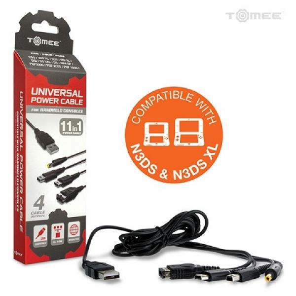Universal 11 in 1 USB Power Cable - GBASP NDS NDSi NDS Lite PSP - (3rd) NEW - Hyperkin