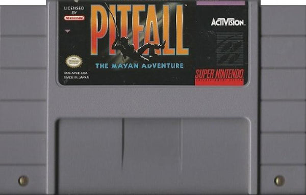 SNES Pitfall - Mayan Adventure