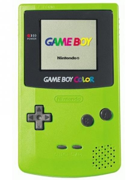 GBC Game Boy Color - System HW - Kiwi - Neon Green - USED