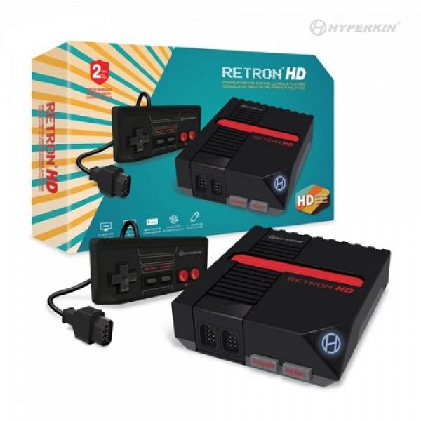 NES - RetroN HD system HW (3rd) Hyperkin - NEW - Black