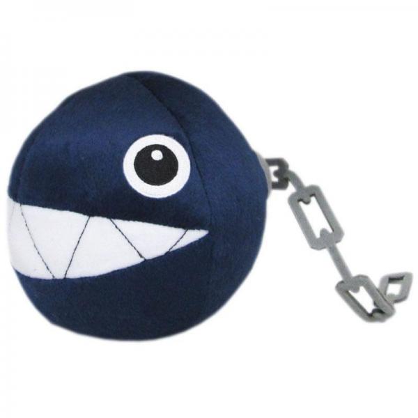 Plush - Nintendo - Super Mario - All Stars - Chain Chomp - Blue - 6 in