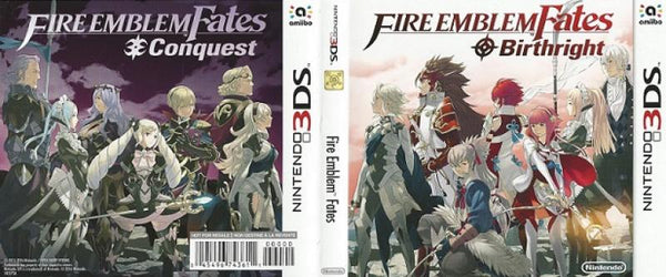 3DS Fire Emblem - Fates - Special Edition - Birthright , Conquest , and Revelations - game and case only - USED