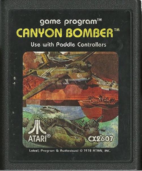 A26 Canyon Bomber Atari (paddles)