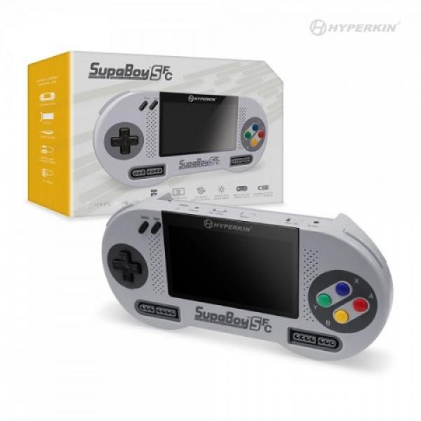 SNES Supaboy SFC Slim - Portable SNES system HW - Super Famicom edition - Hyperkin - NEW
