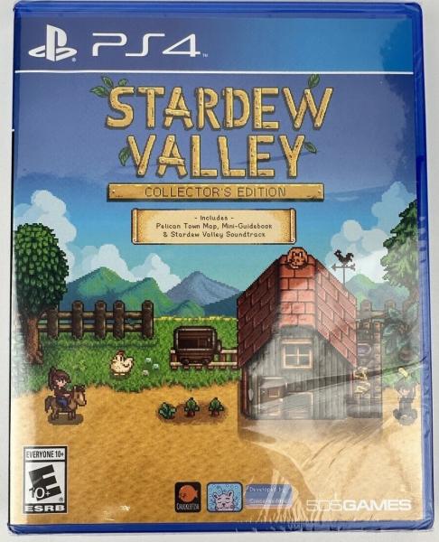PS4 Stardew Valley - Collectors Edition - Complete with Game, OST CD, Guidebook and Map