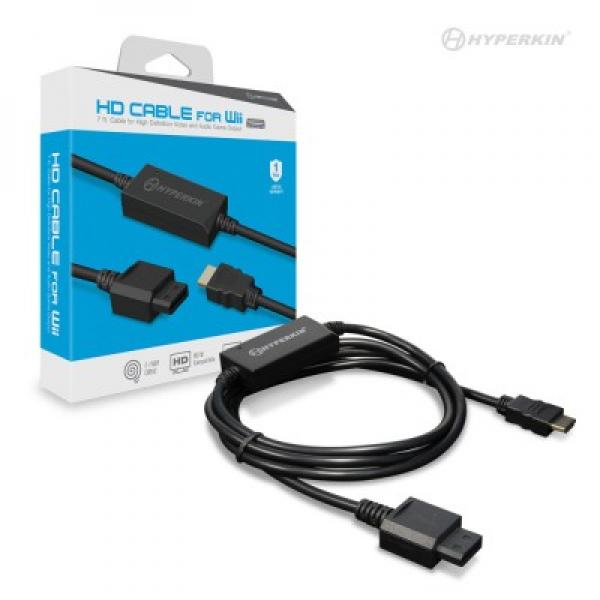 Wii AV to HDMI Adapter Cables (3rd) Hyperkin - NEW