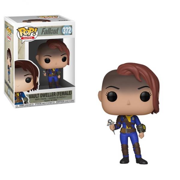 Gamer Toys - Action Figure - POP Vinyl - 372 - Fallout - Vault Dweller - Female - NEW