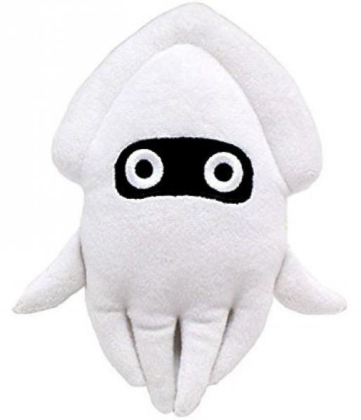 Plush - Nintendo - Super Mario - Blooper - white - 7 in