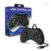 SAT PC USB Controller - Saturn classic style - NEW - Cirka Hyperkin - black