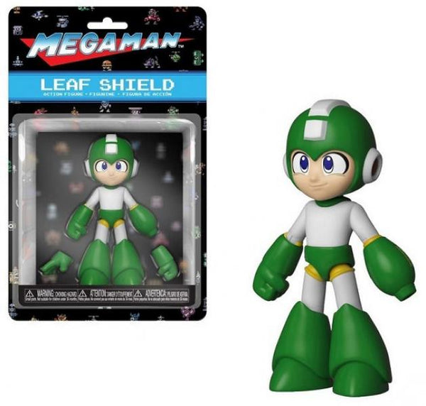 Gamer Toys - Action Figure - MegaMan - Leaf Shield - Funko - NEW