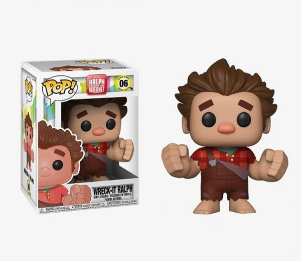 Gamer Toys - Figure - POP Vinyl - Wreck it Ralph 2 - Ralph Breaks the Internet - 06 - Wreck It Ralph - NEW