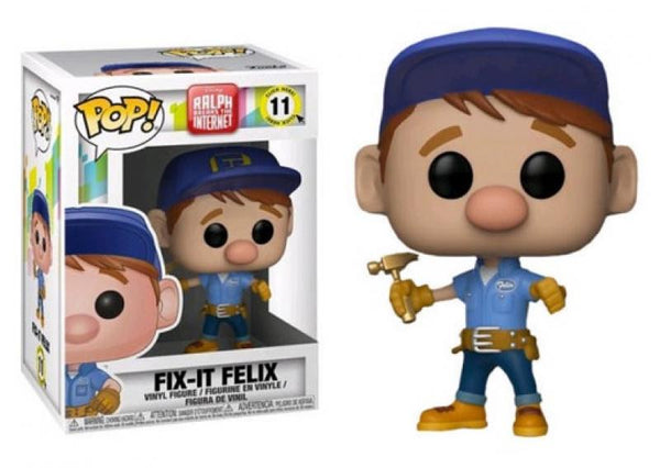 Gamer Toys - Figure - POP Vinyl - Wreck it Ralph 2 - Ralph Breaks the Internet - 11 - Fix It Felix - NEW
