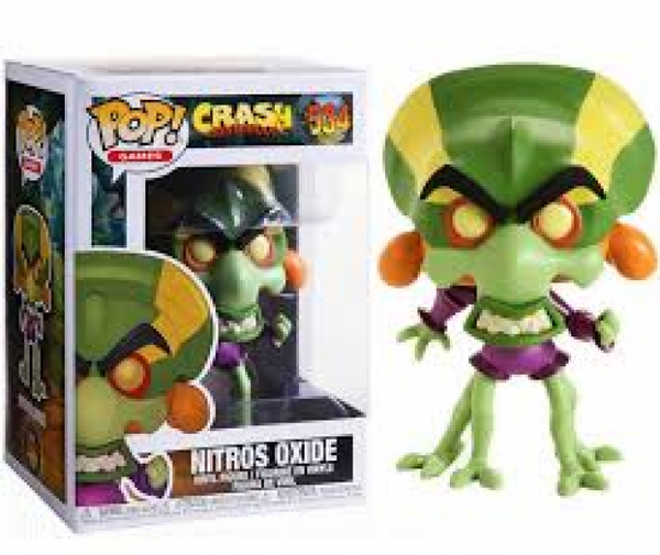 Gamer Toys - Action Figure - POP Vinyl - 534 - Crash Bandicoot - Nitros Oxide S3