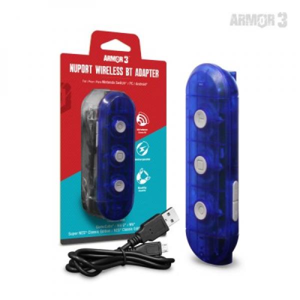NS Nintendo Switch Bluetooth Wireless BT Adapter with turbo (3rd) Armor 3 Hyperkin - blue