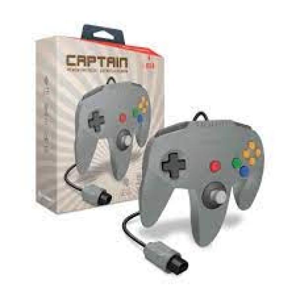 N64 Controller (3rd) Captain Premium controller for N64 - Hyperkin - GRAY
