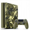 PS4 F - PS4 Playstation System SLIM HW 1TB - CAMO GREEN Call of Duty WW2 Edition - Game not included