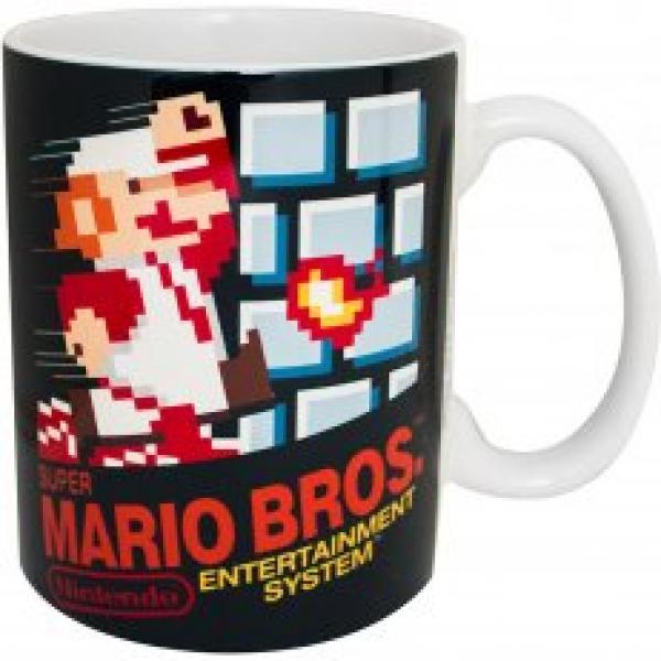 Z Novelty Mug - 11oz - Nintendo - Super Mario NES cover - NEW