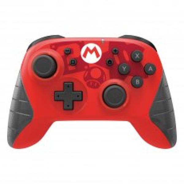 NS Switch Controller (3rd) Wireless - HORI - Mario - RED - NEW