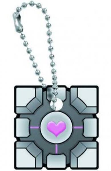 Keychain - Portal - Key cap - v4 heart cube box