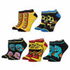 Gamer Gear - Pac Man - ANKLE socks - 5 pack