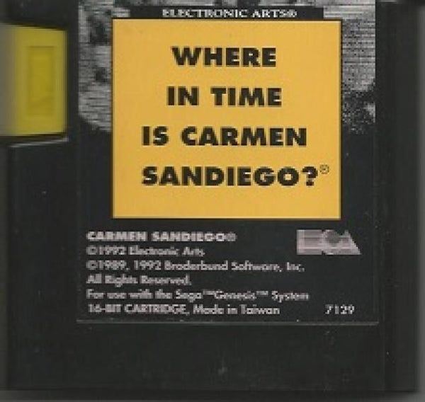 SG Where in Time is Carmen Sandiego