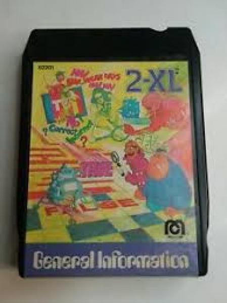 2XL - 8 Track Game - General Information - USED