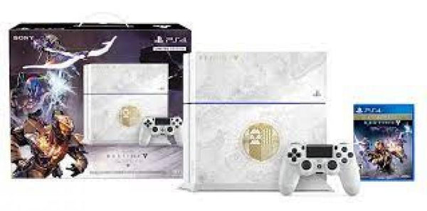 PS4 F - PS4 Playstation System HW 500 GB WHITE - Destiny Taken King - Bundle Version - GAME NOT INCLUDED - NEW and SEALED in box