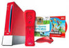 Wii F - WII - Nintendo Wii HW - System - Mario 25th Anniversary RED - (plays GC) - includes TWO games - New Super Mario Bros Wii and Wii Sports - NEW and complete in box