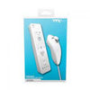 Wii Remote Controller - Bundle Pack - Wii Remote & Wii nunchuk - WITH motion plus (3rd) - WHITE - TTX Tech Innex - NEW