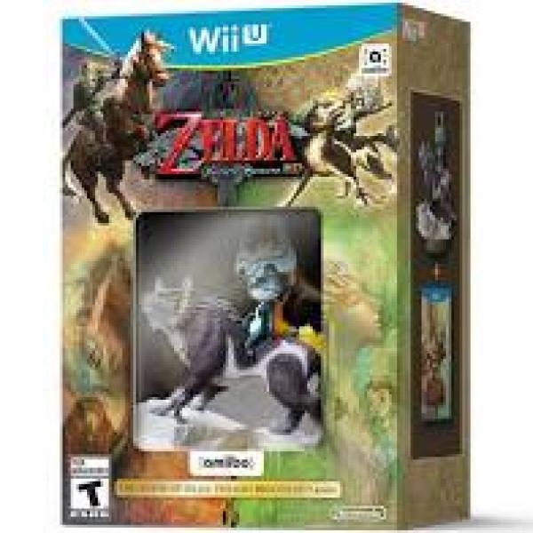 WiiU Legend of Zelda - Twilight Princess HD with large box and Wolf Link Amiibo - BRAND NEW and SEALED