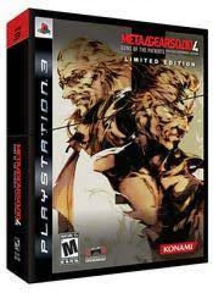 PS3 Metal Gear Solid 4 - Guns of the Patriots - Limited Edition - BRAND NEW and SEALED
