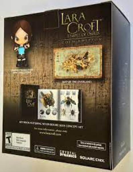 Gamer Toys - Figures - Tomb Raider - Lara Croft - Temple of Osiris - collector set - includes figure, map, and art book (no game included) - complete in box