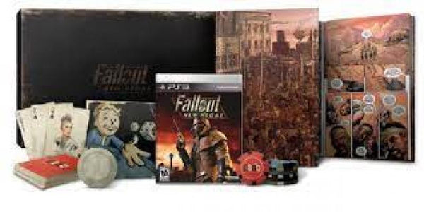 PS3 Fallout - New Vegas - Collectors Edition - 7 poke chips , deck of cards , Luck 38 platinum chip , graphic novel , & DVD - BRAND NEW and SEALED