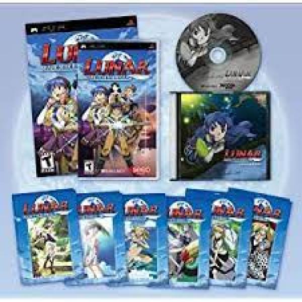 PSP Lunar - Silver Star Harmony Premium Edition - game CD Soundtrack & box & collector cards  - BRAND NEW and SEALED