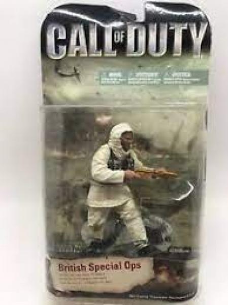 Gamer Toys - Action Figures - Call of Duty - British Special Ops - 2008 - NEW
