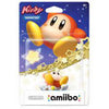 Amiibo - Blue Kirby Base - Waddle Dee - Kirby Planet Robobot - sitting on clouds and stars waving hi pink and tan - NEW