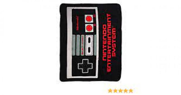 Gamer Gear - Plush Throw Blanket - 48in x 60in - Nintendo - NES Controller - NEW