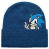 Gamer Hat - Sonic the Hedgehog - peek a boo beanie - blue - NEW
