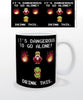Z Novelty Mug - 11oz - Nintendo - Zelda - Dangerous to go Alone - NEW