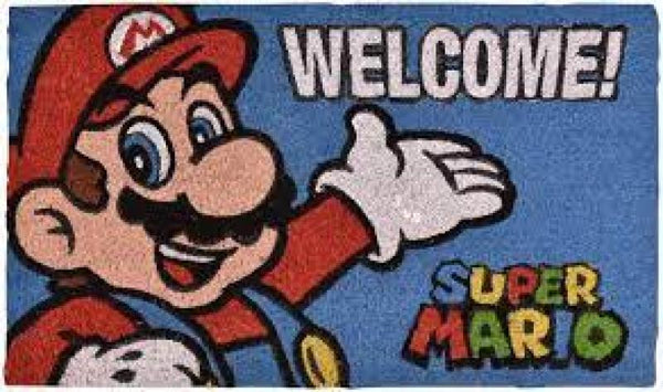 Gamer Gear - DOORMATS - Nintendo - Super Mario portrait - NEW