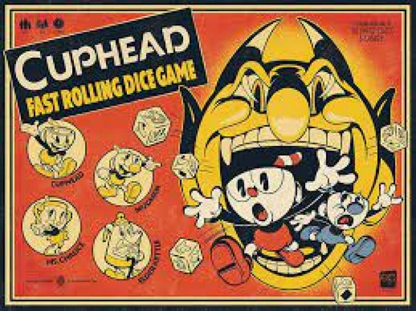 BG Cuphead - Fast Rolling Dice Game - NEW