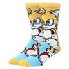 Gamer Gear - Sonic The Hedgehog - Tails character 360 Animigos - CREW socks - NEW