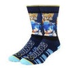 Gamer Gear - Sonic The Hedgehog 2 - Sonic & Tails characters 360 Animigos - CREW socks - NEW