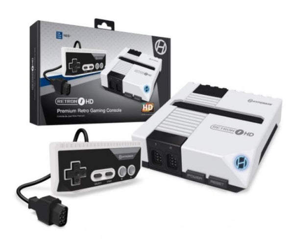 NES - RetroN HD system HW - (3rd) Hyperkin - NEW - White and Black