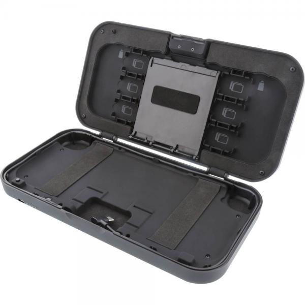 NS Nyko Power Shell Case - USED - hard shell case that holds switch, games, and charges switch