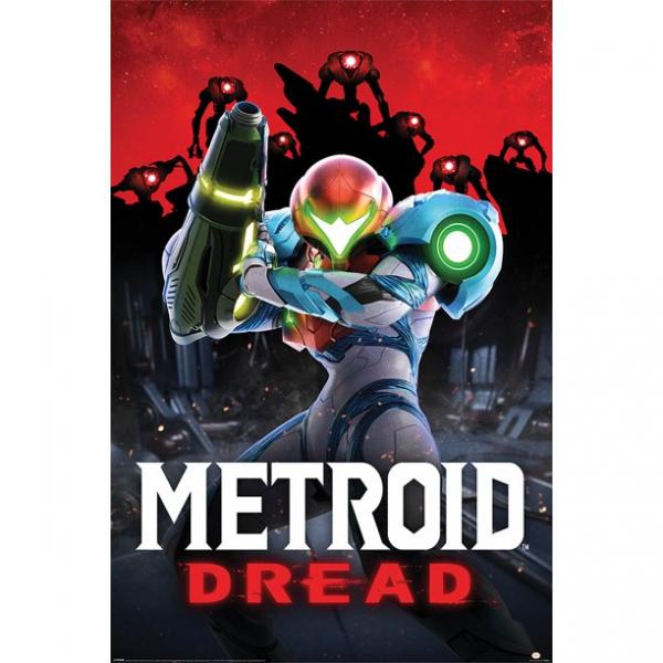 Gamer Gear - POSTER - 24x36 - flat frame-ready - Nintendo - Metroid - Metroid Dread